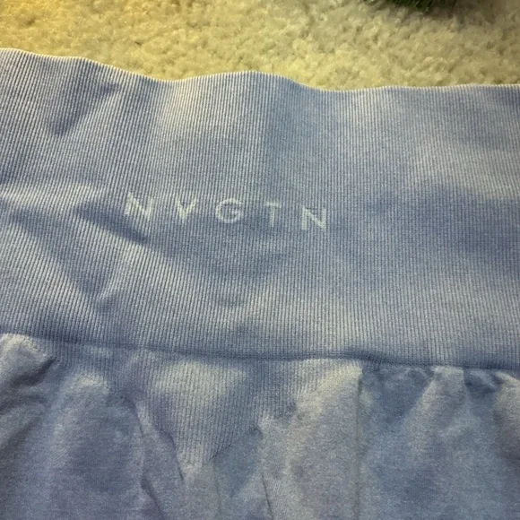 NVGTN Women's Leggings in Light Blue and Light Green price includes both - Picture 3 of 5